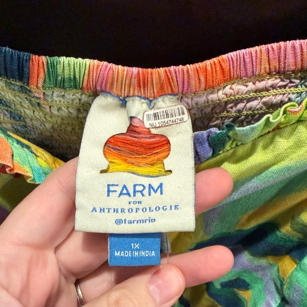 FARM Rio Vibrant Multicolor Midi Dress - Picture 2 of 5